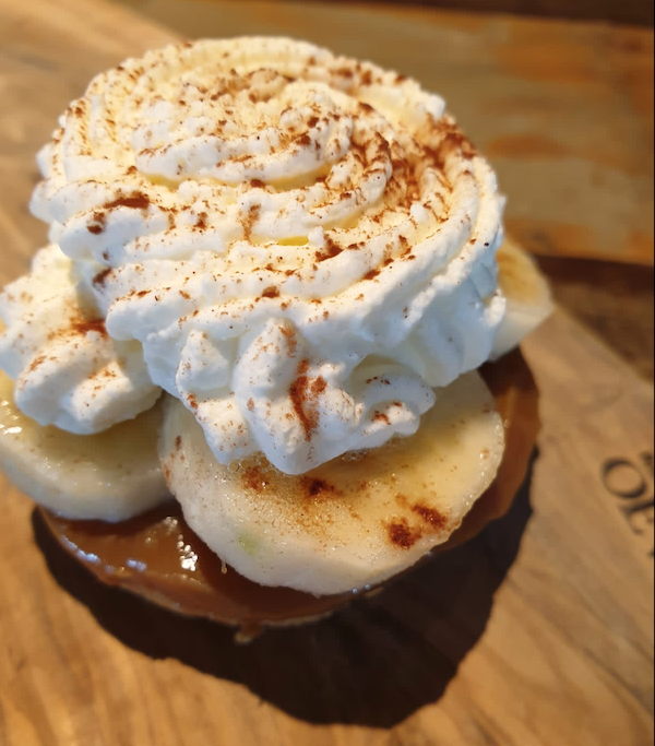 Bannoffee gebakje